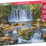 Puzzle CHERRY PAZZI Cascade forestière 2000 pièces