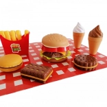 Ensemble d'Aliments Fast Food