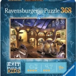 RAVENSBURGER EXIT – Nuit au musée : puzzle d’évasion pour enfants (368 pièces)