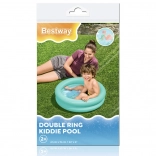 Piscine gonflable pour enfants Bestway à deux anneaux, violette