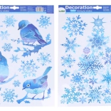 Décoration de fenêtre de Noël 41 × 29 cm