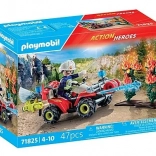 Action Heroes Quad Patrouille des Pompiers en Action