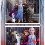 Educa Puzzle La Reine des neiges 2, 2x100 pièces