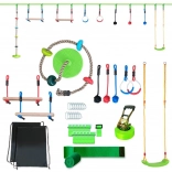 Parcours d'obstacles Ninja pour enfants