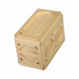 Tirelire en bois en forme de poule