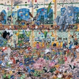 Puzzle J’aime les animaux de compagnie 1000 pièces