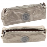 Trousse scolaire à une seule compartiment argentée