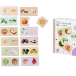 Puzzle Montessori fruits et légumes