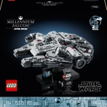 Lego Star Wars 75375 Faucon Millenium – modèle de collection pour adultes