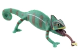 Caméléon en plastique pour enfants 12 cm