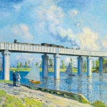 Puzzle Pont ferroviaire d'Argenteuil 1000 pièces