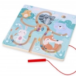 Labyrinthe magnétique – forêt