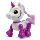 licorne robotique interactive avec yeux LED et sons