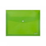 Chemise volumétrique A4 avec fermoir pression, vert Opaline