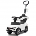 Draisienne pour enfants avec tige de guidage BABY MIX VOLKSWAGEN T-ROC blanche