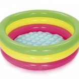 Piscine pour enfants gonflable 70x24 cm, 3 chambres, en boîte 15x20x5,5 cm, 2+