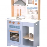 Cuisine pour enfants interactive en bois avec hotte
