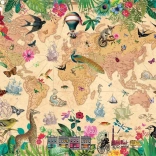 Puzzle Monde plein de vie 1000 pièces de Gibsons