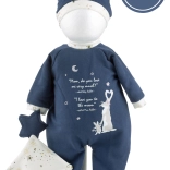 Tenue pour poupée bébé NEW BORN 40–42 cm avec accessoires