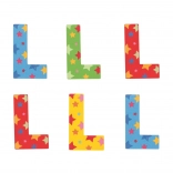 Lettre étoilée L de Bigjigs Toys