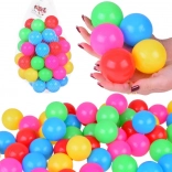 Boules en plastique colorées pour piscine à balles 50 pcs 6 cm