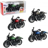 Moto en métal à rétrofriction 10,5 cm