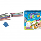 Livres de coloriage effaçables avec 6 images