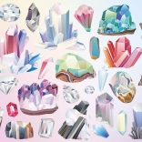 Puzzle Cristaux par Cloudberries