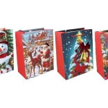 Sac cadeau S 18 × 23 × 10 cm Noël