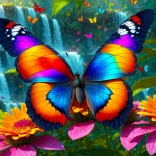 Enjoy puzzle papillon dans la forêt 1000 pièces