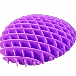 Jouet antistress fidget violet, élastique et sensoriel 10 cm