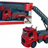Camion de pompiers à assembler – rouge DIY avec tournevis