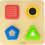 Trieur sensoriel en bois MASTERKIDZ Montessori