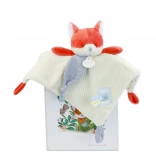 Coffret cadeau doudou renard Romarin 27 cm