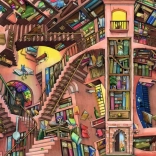 Puzzle Bibliothèque Absurd 500 pièces