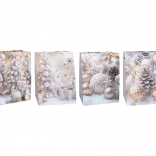 Sac cadeau S de Noël 18 × 24 × 8,5 cm