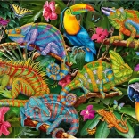 Puzzle Incroyables Caméléons 2000 pièces