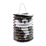 Lanterne en papier avec motif fantôme 15 cm