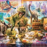 Puzzle RAVENSBURGER Les dinosaures prennent vie XXL 100 pièces