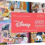 puzzle trefl uft grand livre disney 6000 pièces
