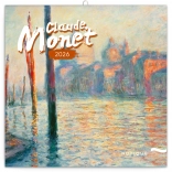 Calendrier annoté Claude Monet 2026, 30 x 30 cm