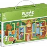 Puzzle Labyrinthe : Chemin à travers la forêt par Dodo