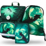 Ensemble scolaire BAAGL Ergo Drak : cartable, trousse, sac