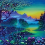 Norimpex peinture diamant Mystérieux château 30x40 cm