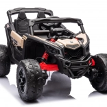 Voiture électrique tout-terrain pour enfants Kaki