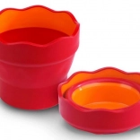 Gobelet à eau Faber-Castell Clic&Go rouge