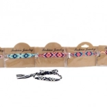 bracelet en tissu avec diamètre réglable