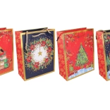 Sac cadeau de Noël L 42 × 31 × 12 cm