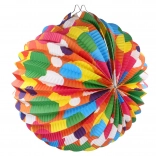 Lanterne en papier ronde 25 cm