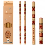 Set de crayons à croquis capybara 12 pièces